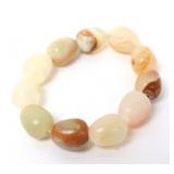 Lot 148 Beautiful Agate Stone Bead Bracelet