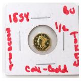 Lot 173 1854 California Gold Token Coin