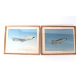 Lot 183 Two Framed American Jet Prints