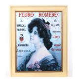 Lot 206 Poster for Aurora Manzanilla (Yuste) Sherry Wine