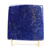 Lot 223 Gorgeous Lapis Lazuli Slab on Stand