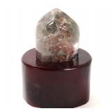 Lot 224 Gorgeous Natural Phantom Crystal Quartz wStand