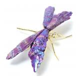 Lot 231 Gorgeous Bright Purple Tourmaline Dragonfly