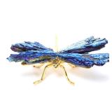 Lot 240 Gorgeous Blue Tourmaline Winged Dragonfly