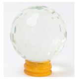 Lot 257 Gorgeous Crystal Clear Crystal Golf Ball