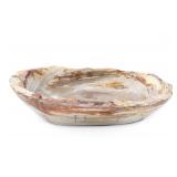 Lot 270 Ancient Petrified Wood Oval Bowl