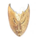 Lot 305 Gold Painted Ceremonial Dance Mask