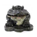 Lot 327 Chinese Jade Style Money Toad