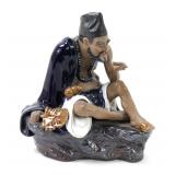 Lot 376 Chinese Porcelain Statue of Ji Jong