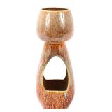 Lot 387 Porcelain BiLevel Vase