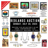Fine Art, Jewelry, and Memorabilia Auction at Redlands, CA - Sunday, July 28, 2024