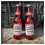 Budweiser Bottle Light Decor