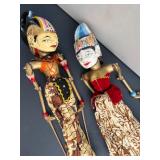 24 TwoRoyaltyCharacterWayangIndonesianPuppets7