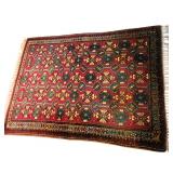 21 HandKnottedTurkishRugwithBraidedFringe