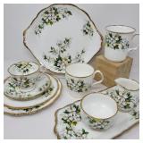 44 WhiteDogwoodRoyalAlbertBeverageHostessSet