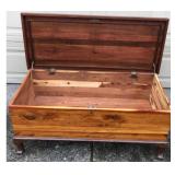 48 SolidCedarWoodStorageChestwithKey