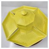 54 MidCenturyCalifUSAC500ButtercupYellowLazySusan