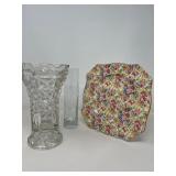 65 AntiqueCutCrystalVase&MORE