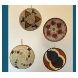 101 FourIntricatelyHandWovenRwandaSisalBowls