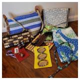 156 VariousKenyanCollectionOfJewelryHandbagsandMore