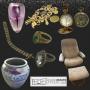 Federal Way Auction-14K Jewelry, Sterling Flatware, Steuben, Ekornes, Sterling Jewelry, Pocket Watch