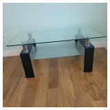 15 TwoTieredTemperedGlassCoffeeTable