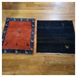 26 TraditionalPersianGabbehHandKnottedTribalAnimalRugs