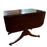 65 CraddockDuncanPhyfeStyleDropLeafTableonCasters