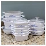 89 CornflowerBlueCorningwareBakingPans