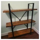 127 ThreeTierWoodenNutmegShelf