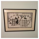 129 MagicMirrorArtPrintbyMCEscher