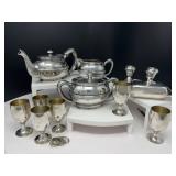 170 BrissiSilverPetitButterDishSterlingCandlestickHoldersMORE