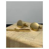 4 Vintage14KGoldCufflinks&TieClip11g