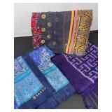 7 VintageVAKKOSilkScarfsShawls