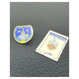 9 OfficialMercurySpaceCapsuleLapelPin&BerlinCharm