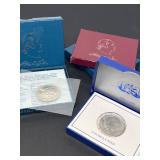 13 Washington&LibertySilverHalfDollars