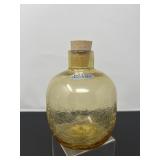 16 HandblownBlenkoGlassJugwithCork