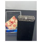 42 830AADecoSilverAntiqueBrooch