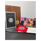 72 EisenhowerDollar&1996MarshallIslandsFiveDollar