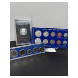 77 1964and1966USMintSets&1972EisenhowerSilverDollar