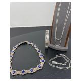 82 SterlingChokerand925SilverChains
