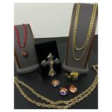 84 CloisonnandChainJewelry