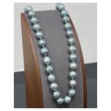 86 GenuineBlackPearl15Necklace