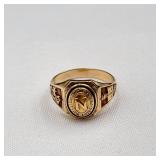 Josten 10k Gold 1956 Class Ring