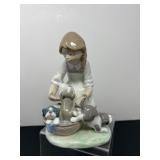 Lladro Spain Joy in Basket 5595 Figure and Box
