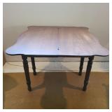 Antique Mahogany Swivel Game Table