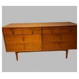 MCM Drexel 8 Drawer LowBoy Dresser