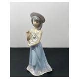 Lladro Spain “Pam with Puppy” 5645 Figure Box