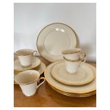 Lenox Eternal Gold Place Setting for Four