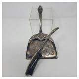 Vintage Godinger Baroque Silver Silent Butler Set